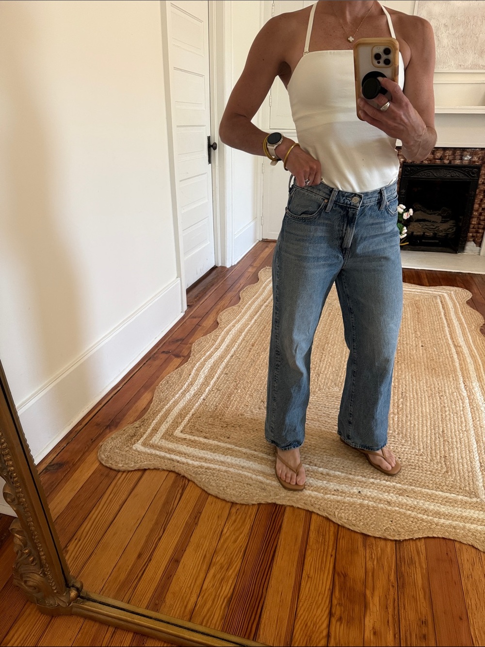 Mother dodger ankle denim25